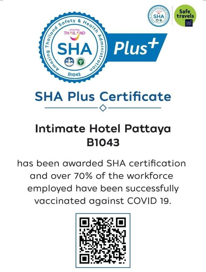Intimate Hotel Pattaya - Sha Extra Plus Luaran gambar